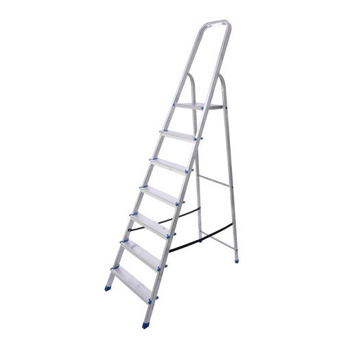 Стремянка алюминиевая AS07 (7 ступеней)
