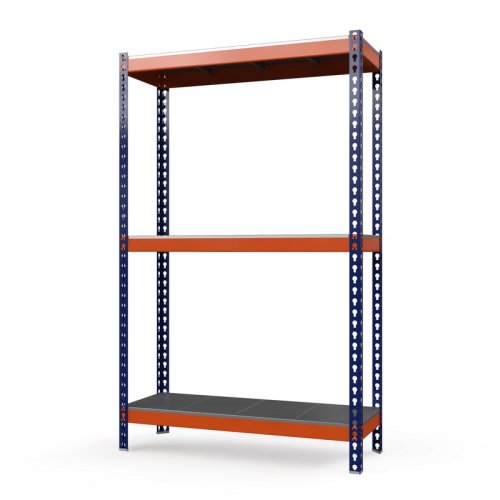 Стеллаж для гаража металлический Профи-Т 2000x1540x1005 мм. Ярусы: оцинк. мет.  3 шт.  (Т-160 M/3)