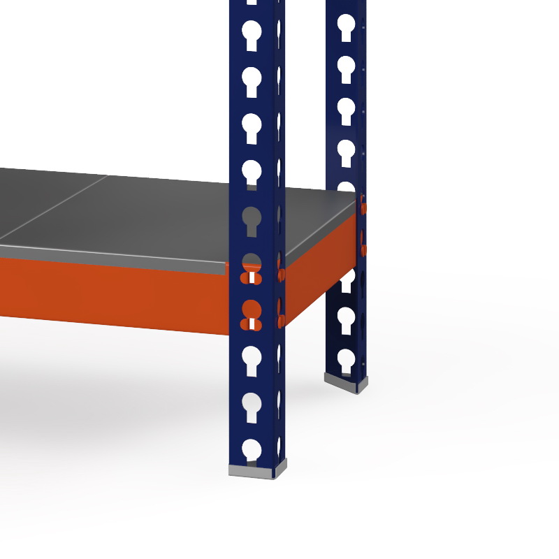 Стеллаж металлический Профи-Т 2000x1240x770 мм. Ярусы: оцинк. мет.  4 шт. (Т-150/1 M/4) – изображение №5