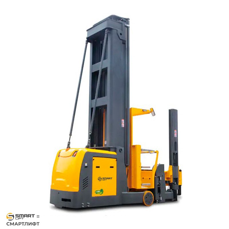 Узкопроходный ричтрак OPTS15 (1500 кг; 9,2 м; 80В / 560Ач) СМАРТЛИФТ (SMARTLIFT)