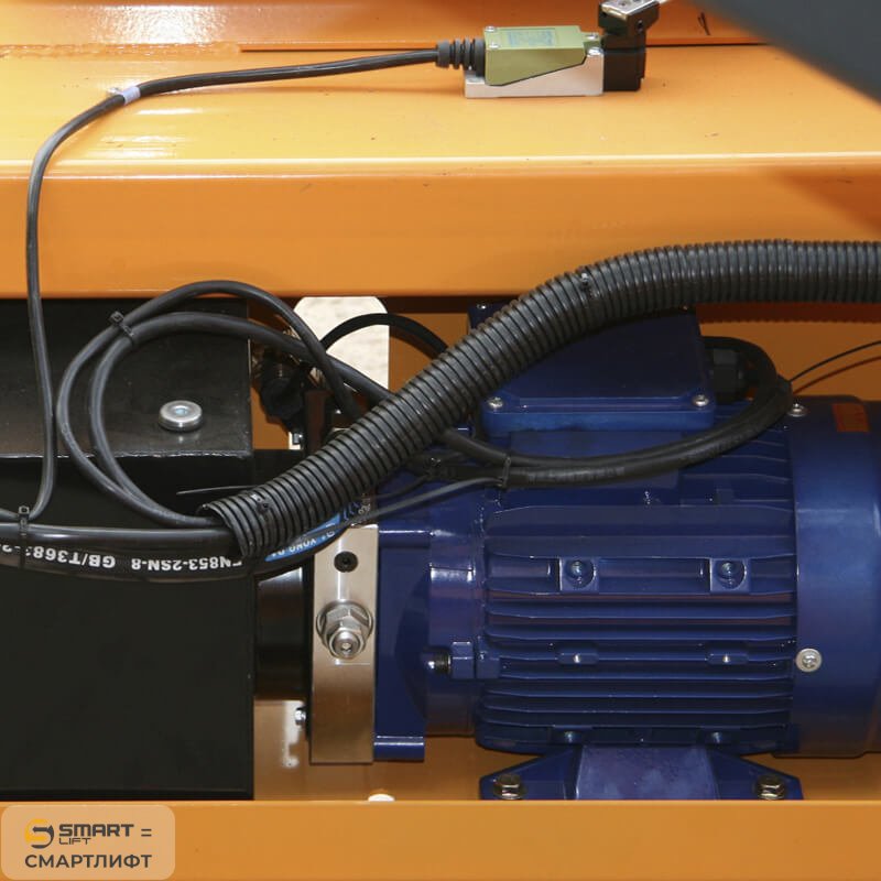 Подъемник ножничный несамоходный SJY-0.3-11 (380В; 300 кг; 11 м) СМАРТЛИФТ (SMARTLIFT) / СМАРТ (SMART) – изображение №4