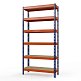 Стеллаж металлический Профи-Т 3000x1845x1005 мм. Ярусы: фанера 6 шт. (Т-160/L F/6) – изображение №1