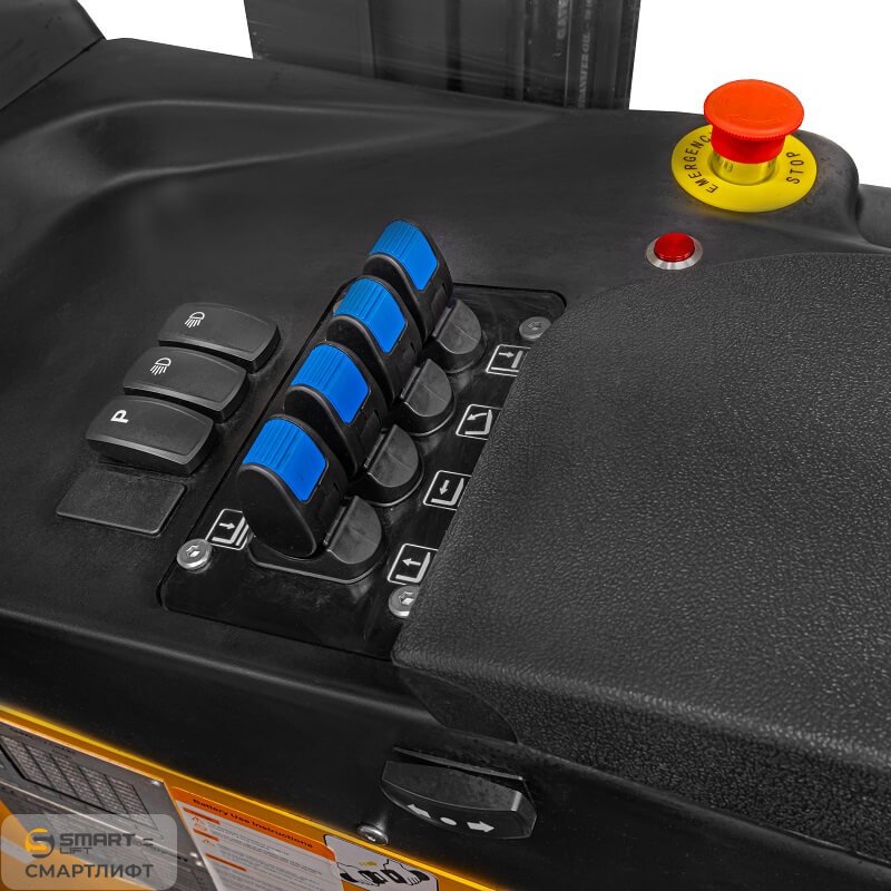 Узкопроходный ричтрак OPD15L (1500 кг; 6,5 м; 48В / 450Ач) СМАРТЛИФТ (SMARTLIFT) – изображение №3