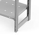 Стеллаж металлический ГТС Универсал, 2000x1000x600 мм. Полки: метал. перф. усил. 4 шт. (ТСУ 201006412) – изображение №4